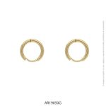 Aro de Acero Dorado Forever 19050G