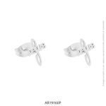 Aro de Acero Blanco Forever 19160P