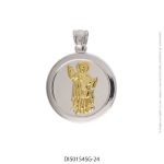 Dije de Acero Dorado Forever 50154SG-24