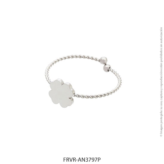 FRVR-AN3797P-1.jpg Anillo de Acero Blanco Forever 3797P - Image 1