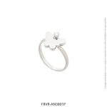 Anillo de Acero Blanco Forever 3801P