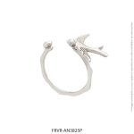 Anillo de Acero Blanco Forever 3825P