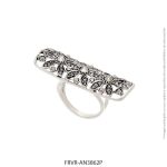 Anillo de Acero Blanco Forever 3862P