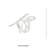 Anillo de Acero Blanco Forever 3865P