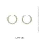 Aro de Acero Blanco Forever 19025P