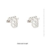 Aro de Acero Blanco Forever 19148P