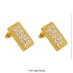 Aro de Acero Dorado Forever 19199G