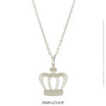 Gargantilla Acero Blanco Forever 7101P