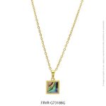 Gargantilla de Acero Dorado Forever 73188G