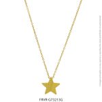 Gargantilla de Acero Dorado Forever 73213G
