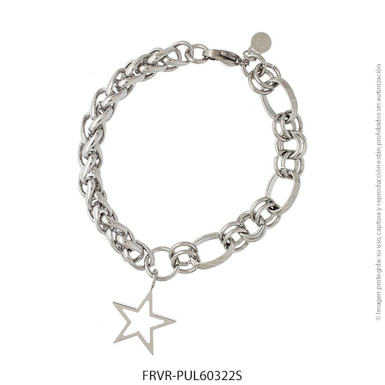 FRVR-PUL60322S-F Pulsera Acero Quirúrgico Forever 60322S - Image 1