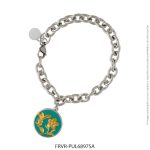 Pulsera Acero Quirúrgico y Dorado Forever 6897SA