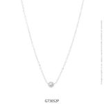 Gargantilla de Acero Blanco Forever 73052P