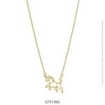 Gargantilla Acero Dorado Forever 73126G