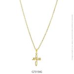 Gargantilla Acero Dorado Forever 73156G