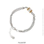Pulsera de Acero Blanco Forever 60478P