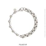 Pulsera de Acero Blanco Forever 60514P