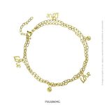 Pulsera de Acero Dorado Forever 60604G