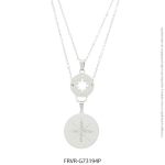 Gargantilla de Acero Blanco Forever 73194P