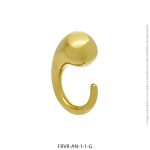 Anillo de Acero Dorado Forever 1 1 G