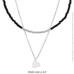 Gargantilla de Acero Blanco Forever 2 4 P - Image 2