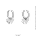 Aro de Acero Blanco Forever 19353P