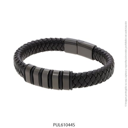 Pulsera de Acero Negro Forever 61044B
