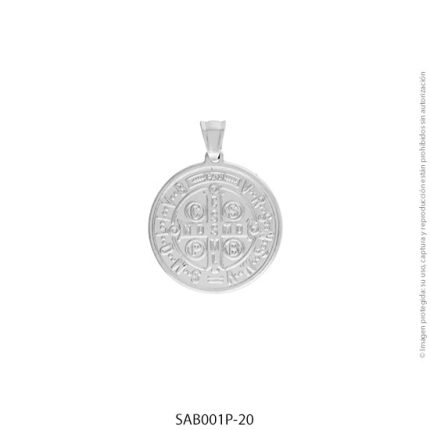 Dije de Acero Blanco Forever 001P 20