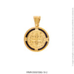 Dije de Acero Dorado Forever DI50700G-18 - Imagen 2