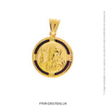 Dije de Acero Dorado Forever DI50700G-24