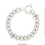Pulsera de Acero Blanco Forever 60069P-1