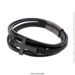 Pulsera de Acero Negro Forever 61045B