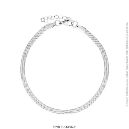 Pulsera de Acero Blanco Forever 61060P