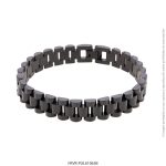 Pulsera de Acero Negro Forever 61065B
