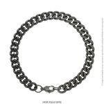 Pulsera de Acero Negro Forever 61097B