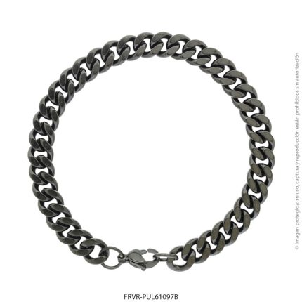Pulsera de Acero Negro Forever 61097B