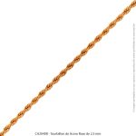 Tourbillon de Acero Rose de 2.5 mm