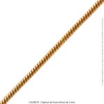 Clapton de Acero Rose de 2 mm