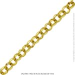 Rolo de Acero Dorado de 4 mm
