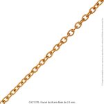 Forcet de Acero Rose de 2.5 mm