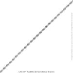 Tourbillon de Acero Blanco de 2 mm