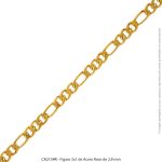 Figaro 3x1 de Acero Rose de 2.8 mm