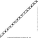 Forcet Diamantada de Acero Quirúrgico de 5 mm