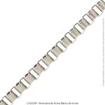 Veneciana de Acero Blanco de 6 mm