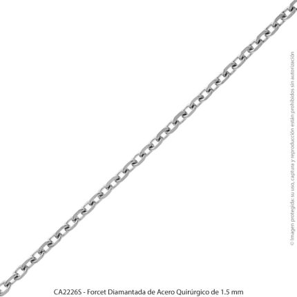 Forcet Diamantada de Acero Quirúrgico de 1.5 mm