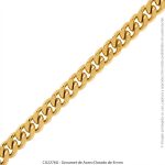 Groumet de Acero Dorado de 8 mm