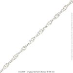 Singapur de Acero Blanco de 1.8 mm