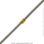 Clapton de Acero Bicolor de 1.9 mm