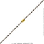 Torbillon de Acero Bicolor de 2 mm