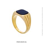 Anillo de Acero Dorado Forever 3912G